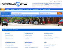 Tablet Screenshot of bardstown.golocal247.com