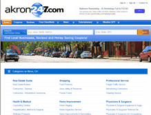 Tablet Screenshot of akron.golocal247.com