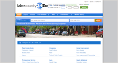 Desktop Screenshot of lakecounty.golocal247.com