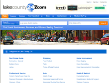 Tablet Screenshot of lakecounty.golocal247.com