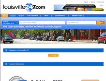 Tablet Screenshot of louisville.golocal247.com