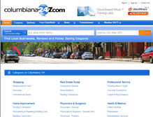 Tablet Screenshot of columbiana.golocal247.com