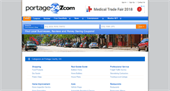 Desktop Screenshot of portage.golocal247.com